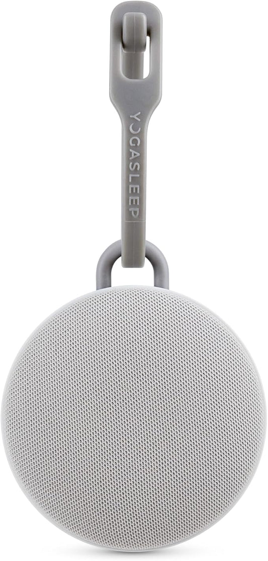 Yogasleep Hushh 2 Portable Sound Machine for Baby & Kids, New Reinforced Clip, Backlit Buttons, Night Light, 6 Soothing Natural Sounds, Easy to Use Timer, Volume Control, Toddler Lock, Noise Canceling