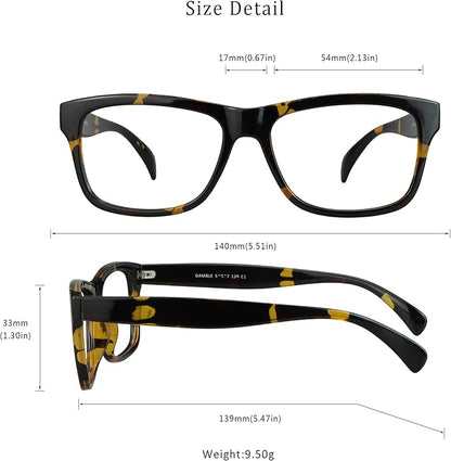 LifeArt Blue Light Blocking Glasses Anti Eyestrain Computer Reading Glasses Gaming GlassesTV Glasses Women and Men Anti Glare
