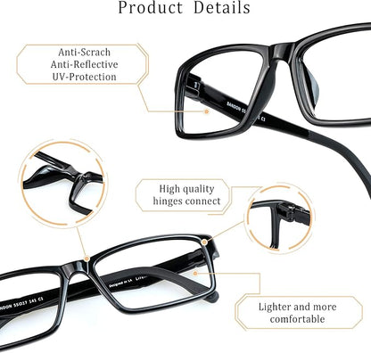LifeArt Blue Light Blocking Glasses Anti Eyestrain Computer Reading Glasses Gaming GlassesTV Glasses Women and Men Anti Glare