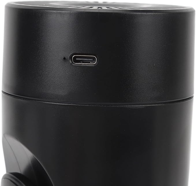 Acouto Portable USB Humidifier, Single Room, Black, Quiet Cool Mist, 360 Degree Rotation, Car Humidifier