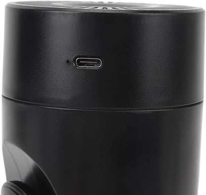 Acouto Portable USB Humidifier, Single Room, Black, Quiet Cool Mist, 360 Degree Rotation, Car Humidifier