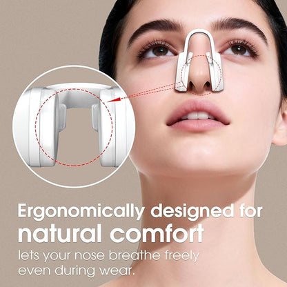 Nose Shaper Up Lifting Clip,Intelligent Bridge Shaper for Wide Noses,Pain Free Nose Slimmer Device High Up Tool