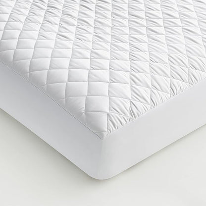 SIJO Temperature Regulating Mattress Pad, Best Cooling Mattress Pad Award Winner by Sleep Foundation, Water Proof Summer Mattress Cover Protector for Hot Sleepers (California King)
