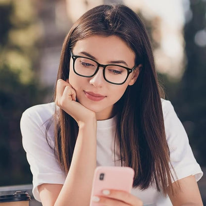 Reading Glasses for women Blue Light Blocking Glasses Filter UV Square Lightweight Readers Glasses for Men and Women
