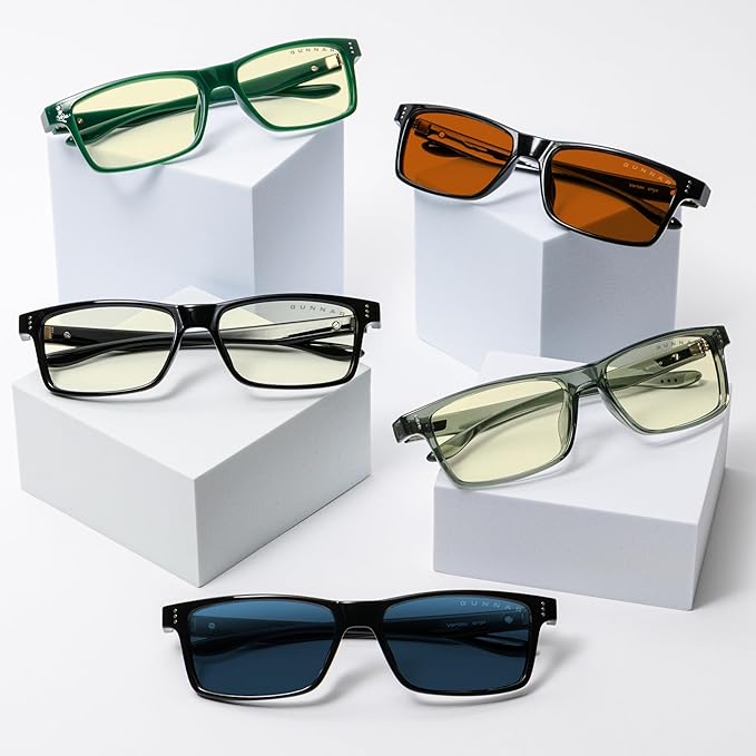 GUNNAR - Blue Light Reading Glasses - Blocks 65% Blue Light - Vertex