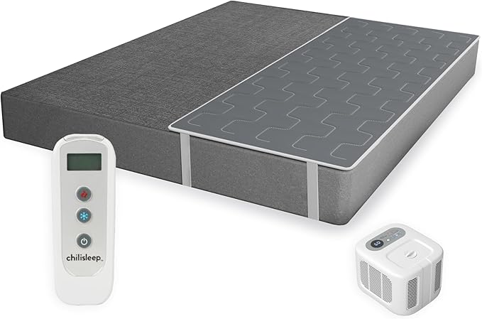 Chilipad Cube Bed Cooling System - Cooling & Heating Mattress Topper, Set Individual Bed Temperature, Cool Sleep Enhancement, Temp Range of 60-115°F, ME Half Queen Bedsize (30"W x 80"L), Model: CP500
