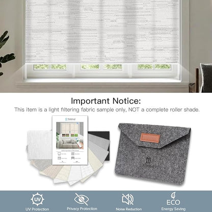 Light Filtering Roller Shade Fabric Sample
