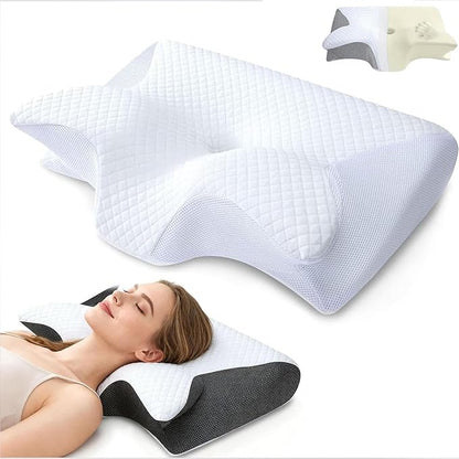 Technology Sleep Apnea Pillow, 2025 New Upgrade Cervical Pillow for Sleep Apnea (White)