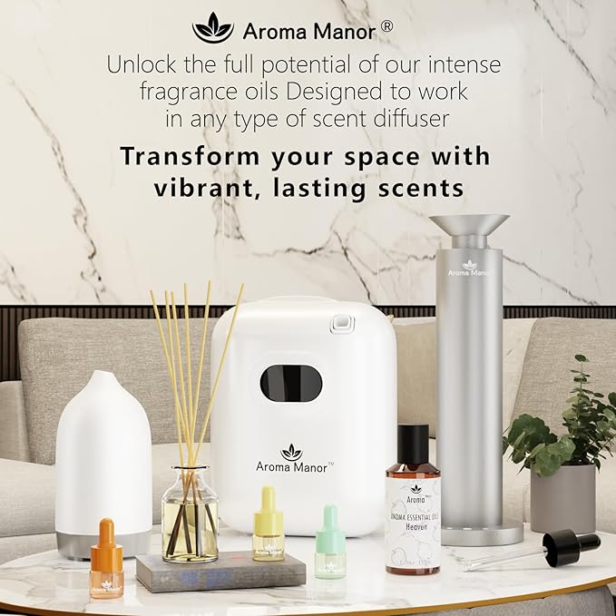 Hotel Fragrance Oil - Season of Love Essential Oils for Scent Diffuser - Rose, Orange, Lychee, Musk - Home Luxury Scents Aroma Fragrance for Home, Office