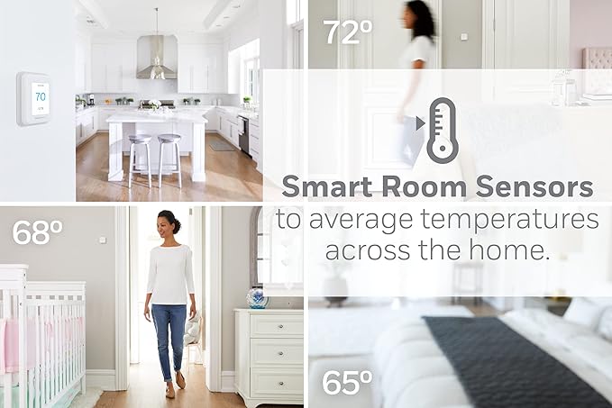 Honeywell Home RCHT9610WF T9 Wi-Fi Smart Thermostat + 1pk Smart Room Sensor