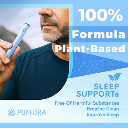 Melatonin Diffuser Pen, Extracts of Lavender, L-Theanine and Ashwagandha, Supports Restful & Comfortable Sleep, Stress Relief - 600 Uses