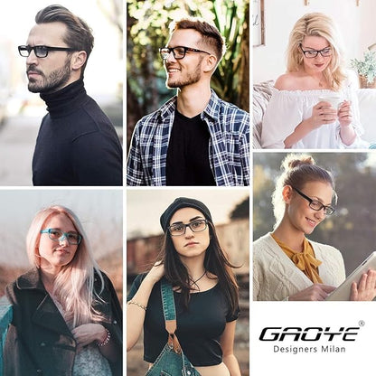 Gaoye Reading Glasses Men/Women, Eyeglasses, Blue Light Readers for Men/Women, Computer Eye Glasses, Cheaters
