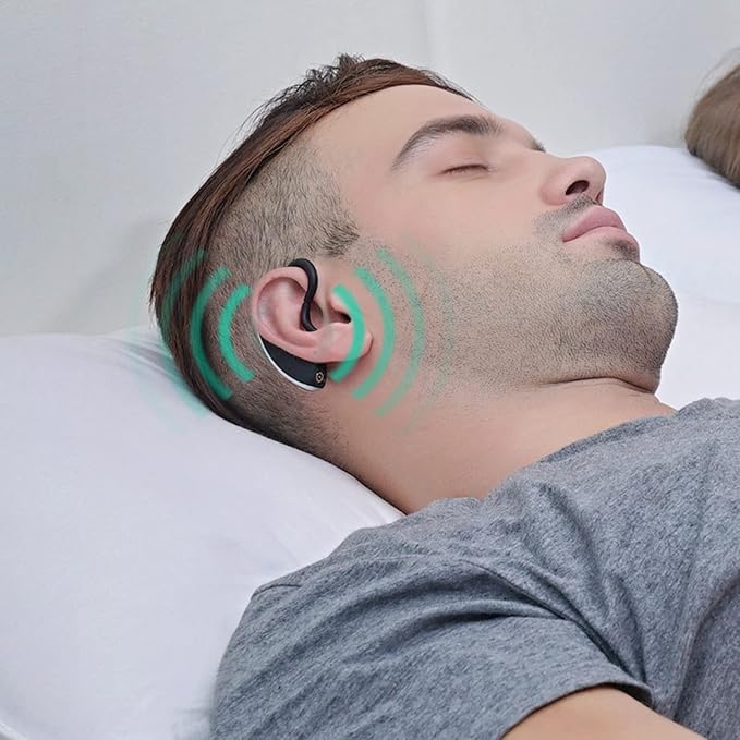 Wearable Anti-Snoring Device Stop Snoring Solution Snore Reduction Sleep Aids Smart Snore Stopper Sleeping Aid Solution with APP Records And Analyzes Sleep Datas