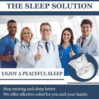 Snoring Solution - Anti-Snore Device, Reusable Snore Solution Stopper for Men/Women - MF22