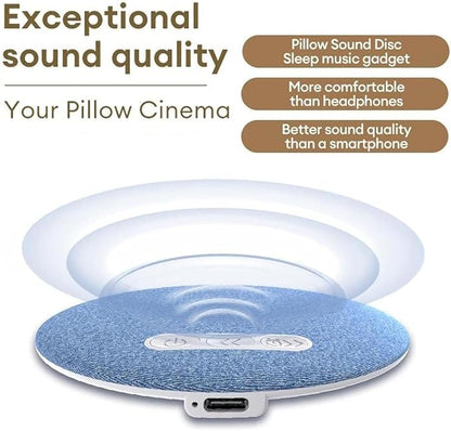 OYB Bluetooth Pillow Speaker, Mini Portable Under-Pillow SpeakerSoft Immersive Sound FieldWireless Under-Pillow speakerSuitable for (B)