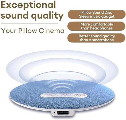 OYB Bluetooth Pillow Speaker, Mini Portable Under-Pillow SpeakerSoft Immersive Sound FieldWireless Under-Pillow speakerSuitable for (B)