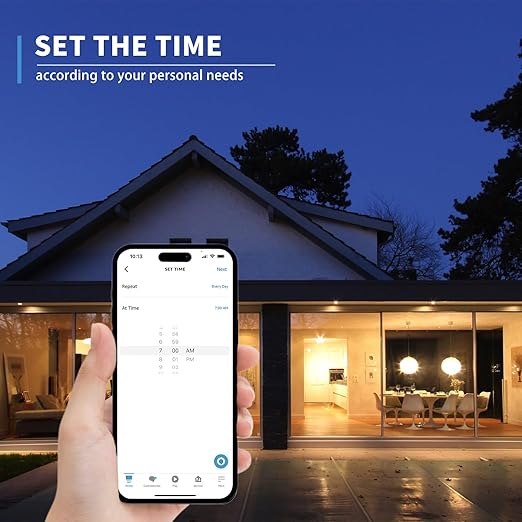 Dimmer Switch with Wireless Remote Control, Dimmer Light Switch, Single Pole Smart Light Switch Support 2.4G&5G Compatible with Alexa