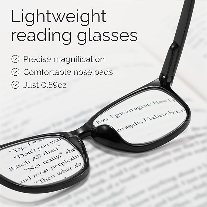 CCVOO 5 Pack Reading Glasses Blue Light Blocking Women/Men, Anti UV Ray/Glare Readers Fashion Eyeglasses with Spring Hinge (B3 Mix,1.50)