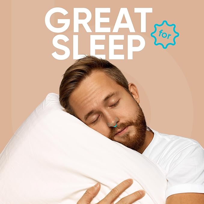 Brison Nasal Dilators for Breathing and Sleeping - 3 Pack Anti Snoring Nose Vents Opener for Better Breathing Sleeping and Activity Improves Airflow - Soft