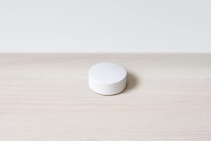 Google Nest Temperature Sensor 3 Count Pack - Nest Thermostat Sensor - Nest Sensor That Works with Nest Learning Thermostat and Nest Thermostat E - Smart Home (Renewed)