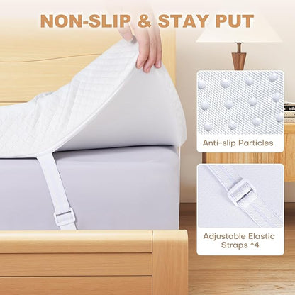3 Inch Memory Foam Mattress Topper Twin Size, 2 Inch Cooling Egg Crate Gel Memory Foam Plus 1 Inch High Density Gel Bed Topper