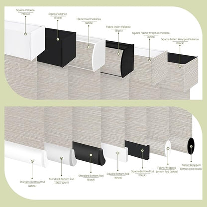 FineTell Motorized Blinds with Remote, 100% Blackout Roller Shades Compatible with Alexa,Apple Homekit,Google Home APP and Voice Control, Customized Electric Blinds (100% Blackout Dreamy Beige)