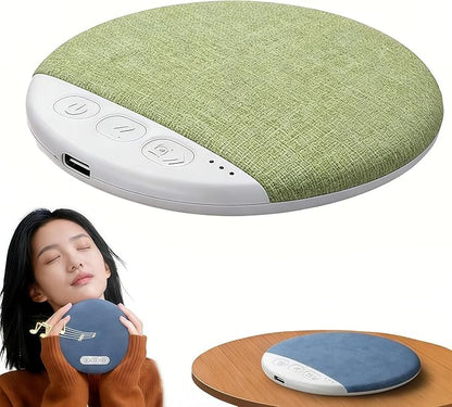 Pillow Speaker for Sleeping Bluetooth, Sleep Speaker Under Pillow with White Noise Timer, Mini Wireless Pillow Speaker with Stereo Sound for Side Sleepers (Green)