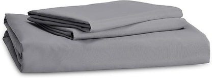 Bedsure Duvet Cover Full Size - Soft Double Brushed Bedding Set for Kids & Adults, Zipper Closure, 3 Pieces, Includes 1 Duvet Cover (80"x90") & 2 Pillow Shams, NO Comforter, Grey