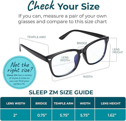 100% Blue Light Blocking Glasses - Better Sleep Anti Eye Strain Protection - Computer Gaming Women Men