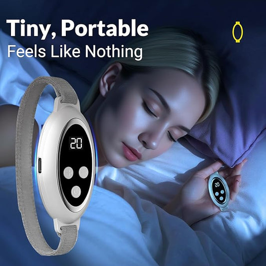 Sleep Aid Device, Palm Sleep Massage Handheld Microcurrent Anxiety Device Insomnia Relief