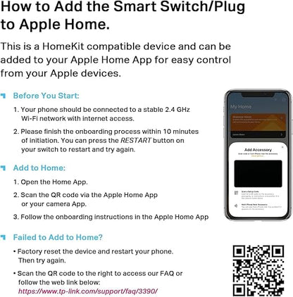 Kasa Smart Plug Mini 15A, Apple HomeKit Supported, Smart Outlet Works with Siri, Alexa & Google Home, UL Certified, App Control, Scheduling, Timer, 2.4G WiFi Only, 2 Count (Pack of 1) (EP25P2), White