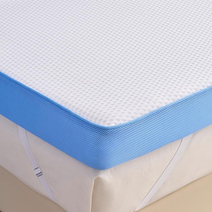 Extra Firm Mattress Topper King Size, 2026 Upgraded 4 Inch Firm High Density Memory Foam Bed Topper for Back Pain Relief, Cooling Gel + Bamboo Charcoal Mattress, CertiPUR-US, Washable Cover