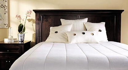 Sunbeam Heated Mattress Pad | Quilted Polyester, 10 Heat Settings , White , King - MSU3GKS-P000-12A00