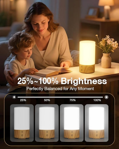 Light Therapy Lamp 10000 Lux Sun Lamp, UV-Free with 3 Color Temperatures, 4 Brightness & Timer, Remote Control, Sunlight for Home, Office, Shift Worker