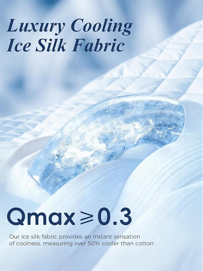 Full Size Memory Foam Mattress Topper,Dual Layer Gel Memory Foam & Pillow Top Mattress Topper Pad Cover for Pressure Relief and Medium Support,CertiPur-US Certified