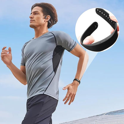 Smart Bracelet – Smart Wristband Activity Fitness Tracker, Waterproof Watch Monitor with Pedometer for Running Exercise Workout Gym Walking Calories, Compatible for Men Women Daily Fitness Tracking
