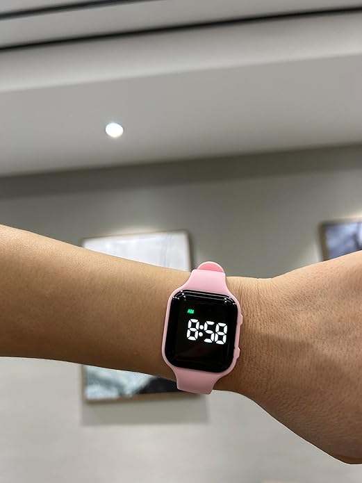 Vibrating Alarm Watch Water Resistant Wake Up Wristband Silent Medical Reminder Watch - with Timer and 15 Daily Alarms