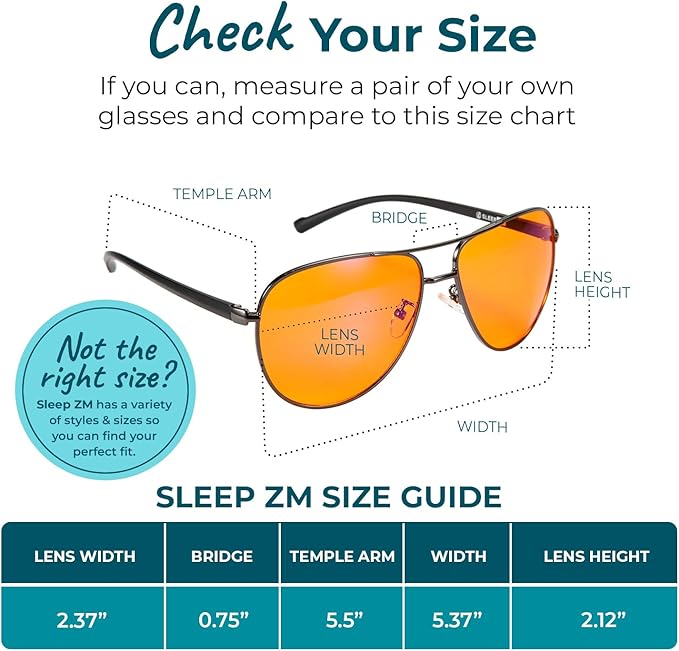100% Blue Light Blocking Glasses - Better Sleep Anti Eye Strain Protection - Computer Gaming Women Men