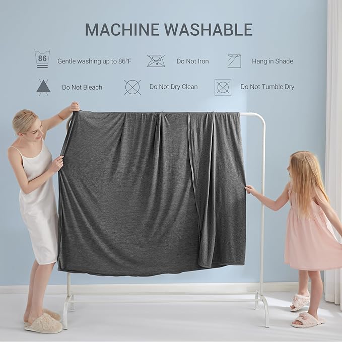 Marchpower Cooling Blanket for Hot Sleepers, Arc-Chill Cooling Blanket for Kids Double-Sided Cooling, Japanese Cooling Fiber Absorbs Body Heat, Lightweight Soft Cold Blankets for Sleeping Summer