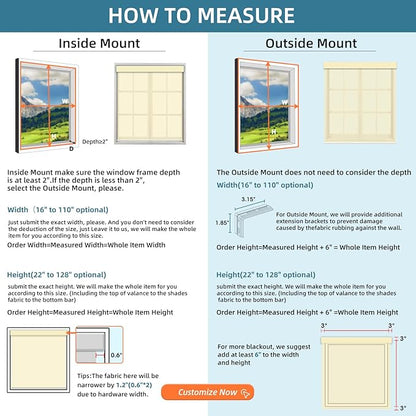 SmartWings Motorized Blinds Dual-Sided Blackout Shades Remote Control Smart Blind Shade Work with Thread Homekit Apple Z-wave Alexa Automatic Roller Shade Customized 16"-110"W (Bouvardia Medium Grey)