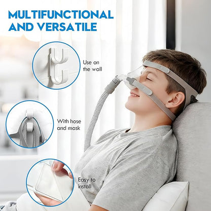 Cpap Tube Cleaning Suit, with Cpap Hose Hook & Mask Hook & Hose Brush - Fits for Standard15-22mm Diameter Tubing
