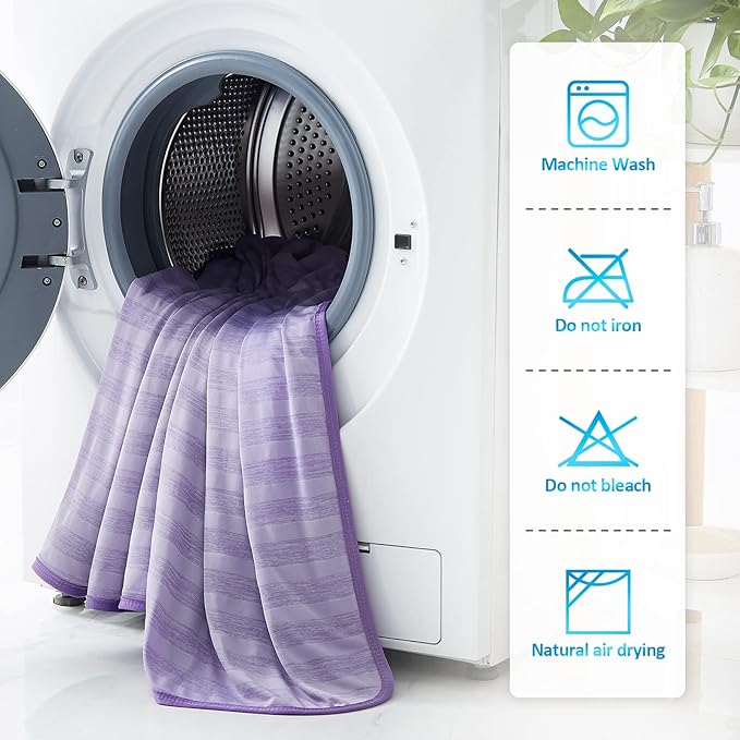 Guohaoi Cooling Throw Blanket for Hot Sleepers,Arc-Chill Q-Max >0.5 Cool Fiber,100% Oeko-Tex Certified Lightweight Summer Cool Blanket for Travel/Outdoor Ultra Cold Breathable,50''x70''