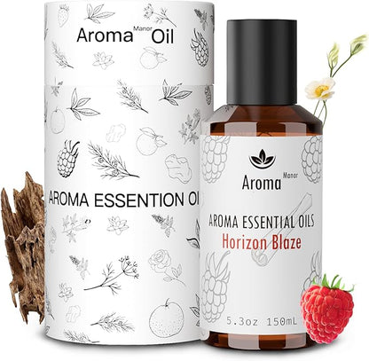 Horizon Blaze Hotel Collection Diffuser Oil - Cold-Air & Ultrasonic Scented Oils for Diffuser Inspired by Luxury Hotel - Essential Oils for Diffusers Aromatherapy (150 ml)