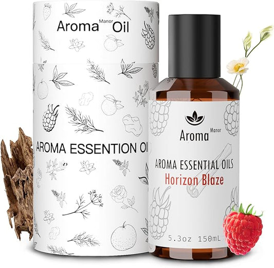 Horizon Blaze Hotel Collection Diffuser Oil - Cold-Air & Ultrasonic Scented Oils for Diffuser Inspired by Luxury Hotel - Essential Oils for Diffusers Aromatherapy (150 ml)