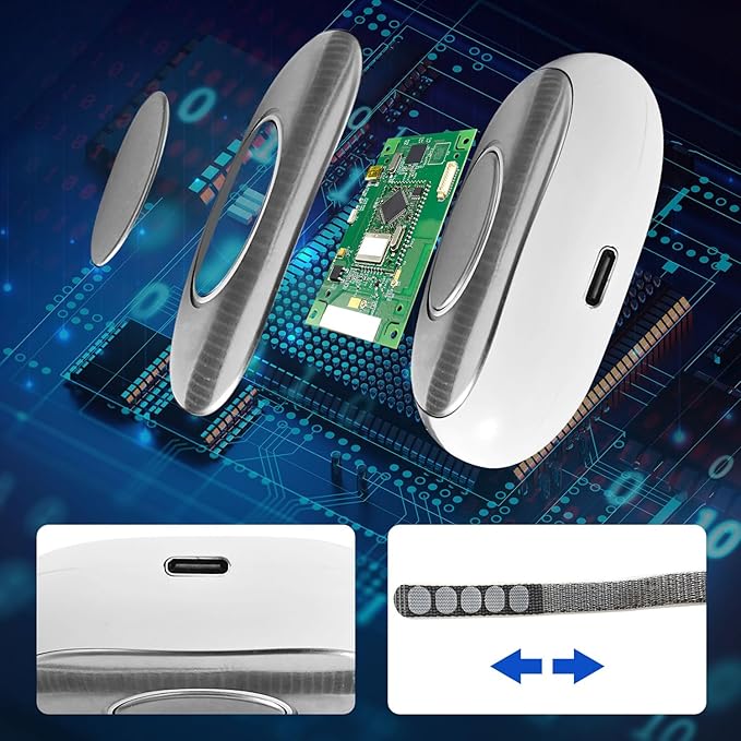 Handheld Sleep Aid Device, Sleep Assisted Low-Frequency Pulse Generator, Relief Anxiety Help Sleep, USB Rechargeable