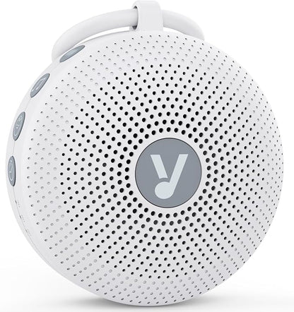Portable Noise Machine for Baby Adult with 21 Natural Soothing Sound, Memory Function, Powerful Battery & 32 Levels of Volume, Noise Canceling for Sleeping, Sleep Sound Timer Therapy for Home, Travel