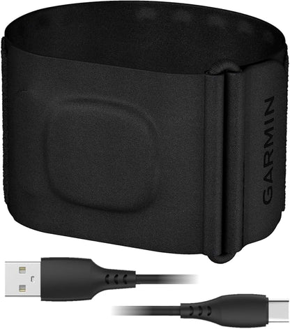 Garmin Index Sleep Monitor (S/M) – Smart Sleep Band with Advanced Sleep Tracking & Recovery Metrics, HRV, Skin Temperature & Women's Health Tracking, Garmin Connect Compatible + Wearable4U PowerBank