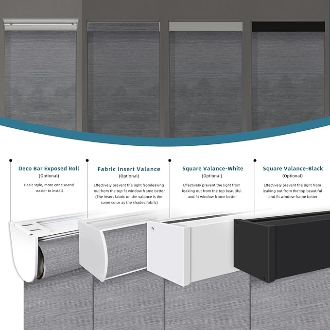 Motorized Shades Light Filtering Blinds,50% Blackout Smart Shade Work with Remote Alexa,Google Home,Custom Size,Sunscreen PVC Free Silver