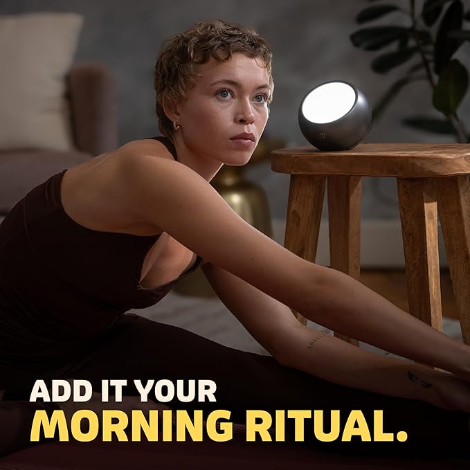 Circadian Optics Lampu Bright Light Therapy Desk Lamp | As Seen On Shark Tank | Ultra Powerful 10,000 LUX Brightness | 5500K Color Mimics Noon Day Sun | Improve Your Mood, Sleep, Energy & Focus