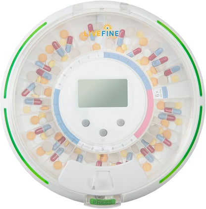 LiveFine Replacement Key for LVFRAPD5, LVFRAPD5W, LVFZWPDC, LVFZWPDF Live Fine Pill Dispenser